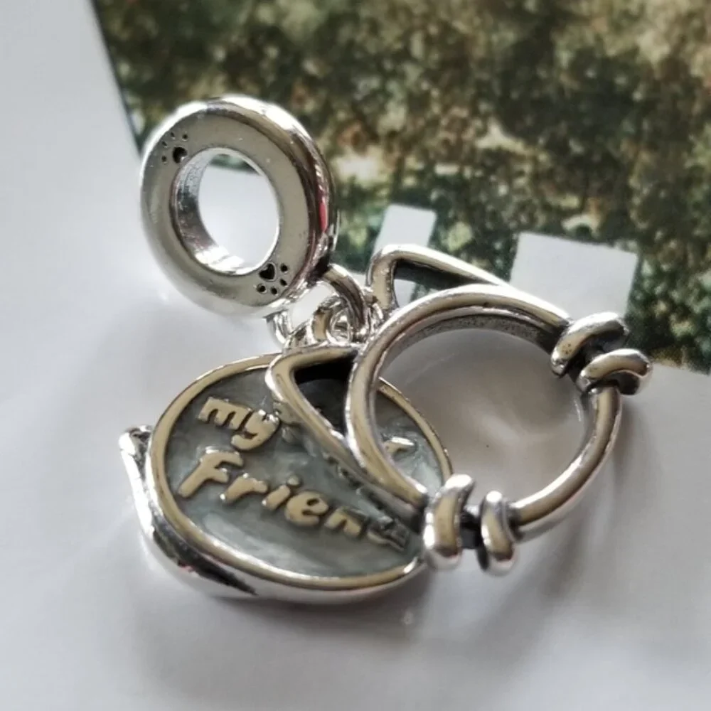 Pandora My Pet Cat Enamel Dangle Charm - Picture 7 of 10
